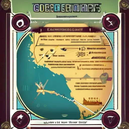 Создание интерактивной карты приключений, где дети через языковые задания и креативные задания исследуют мир в домашних играх